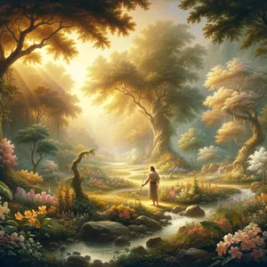 15. De HEERE God nam de mens, en zette hem in de hof van Eden om die te bewerken en te bewaren.