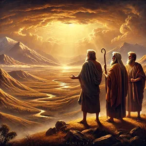 19. Deze drie waren de zonen van Noach, en uit hen werd de gehele aarde bevolkt.